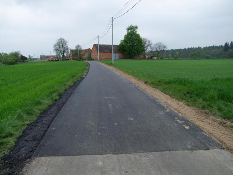 Przebudowa drogi w Ługach – II etap
