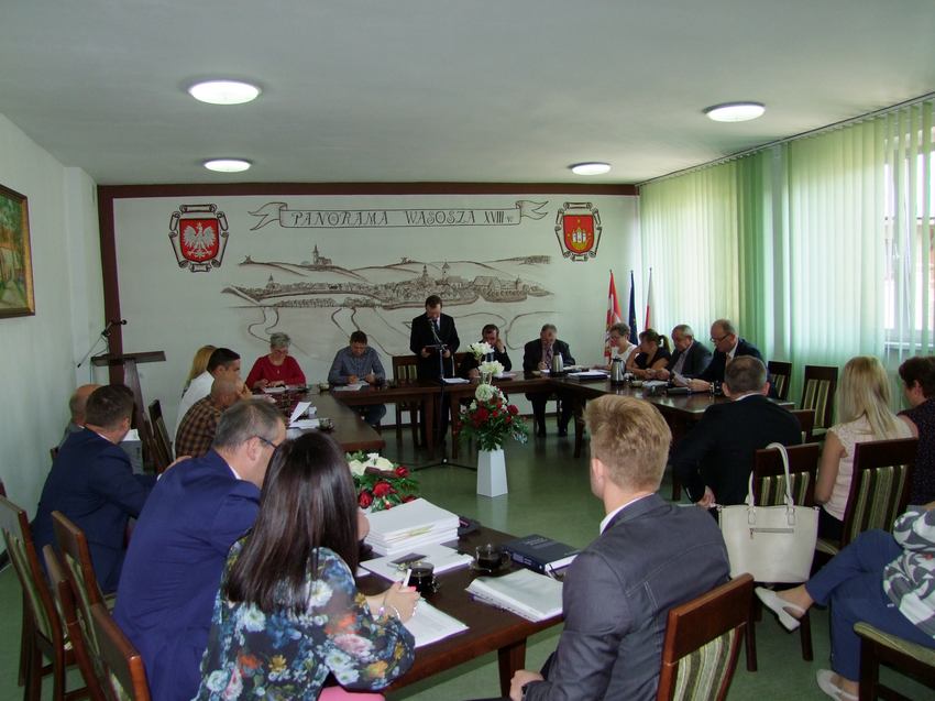 Sesja Rady Miejskiej Wąsosza